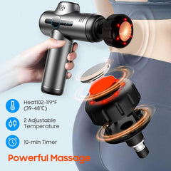 JOYSUWERUN Massage Gun attachment heads for targeting different areas
