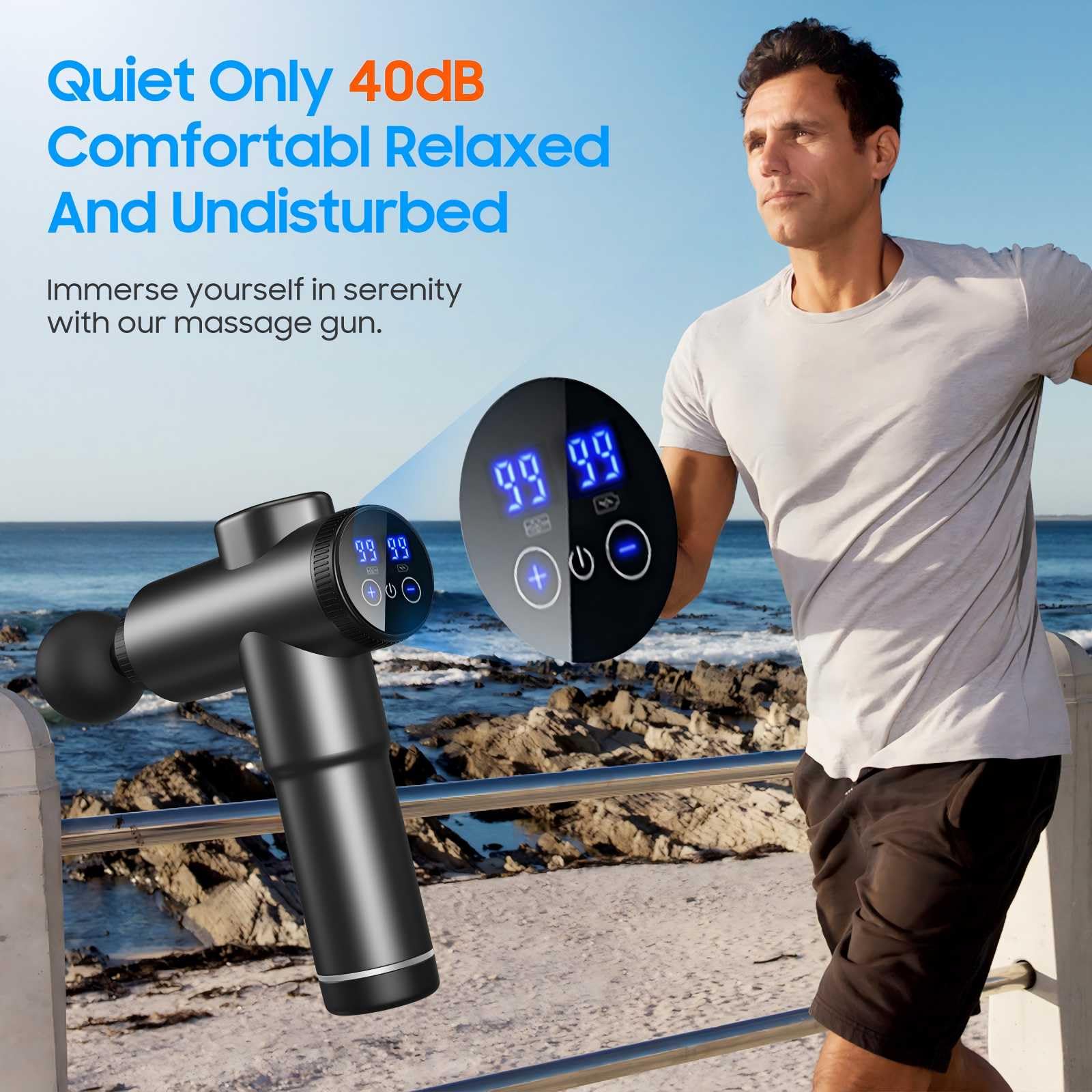 JOYSUWERUN portable carrying case keeps attachments organized for travel.