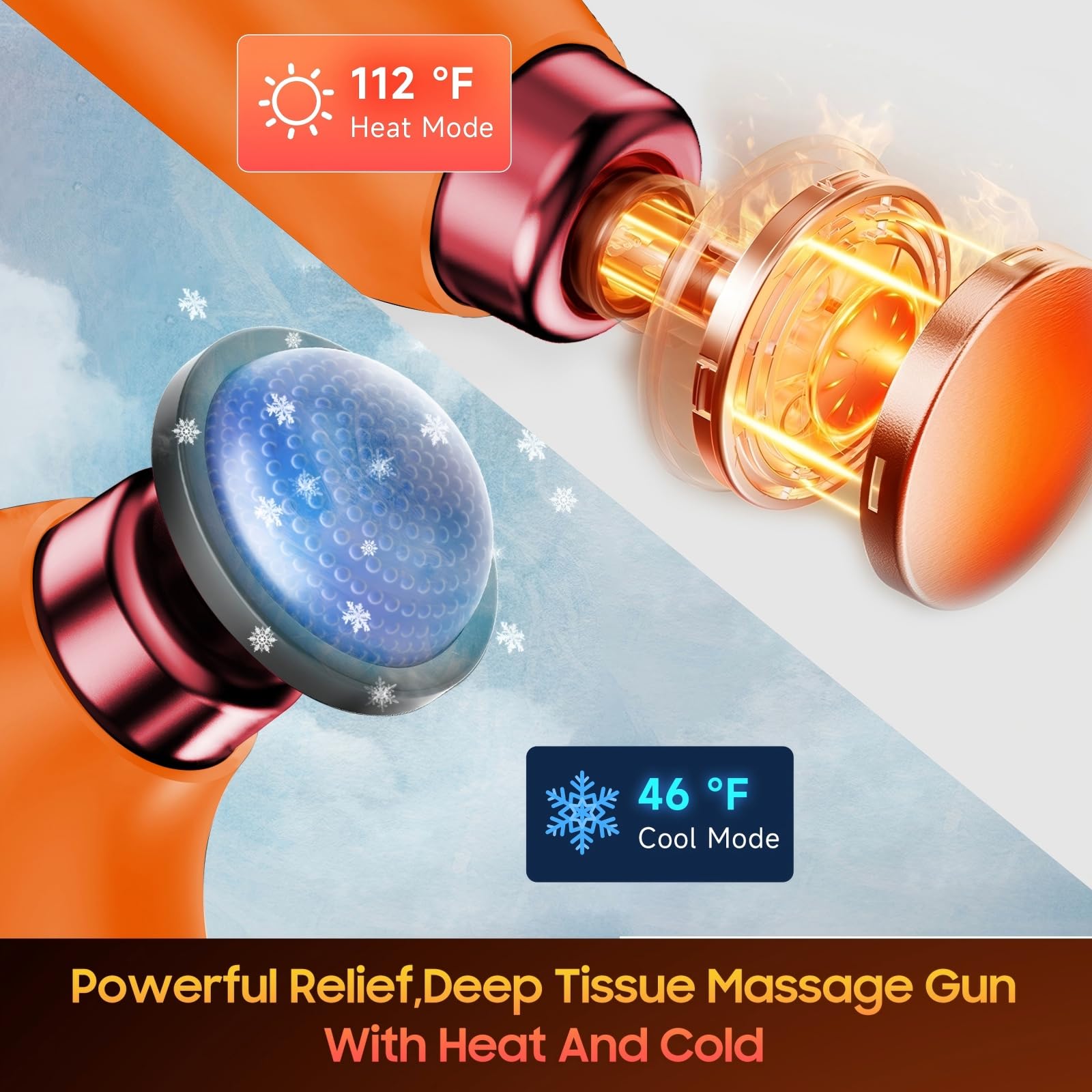 Joysuwerun cold gel head provides refreshing post-workout relief.