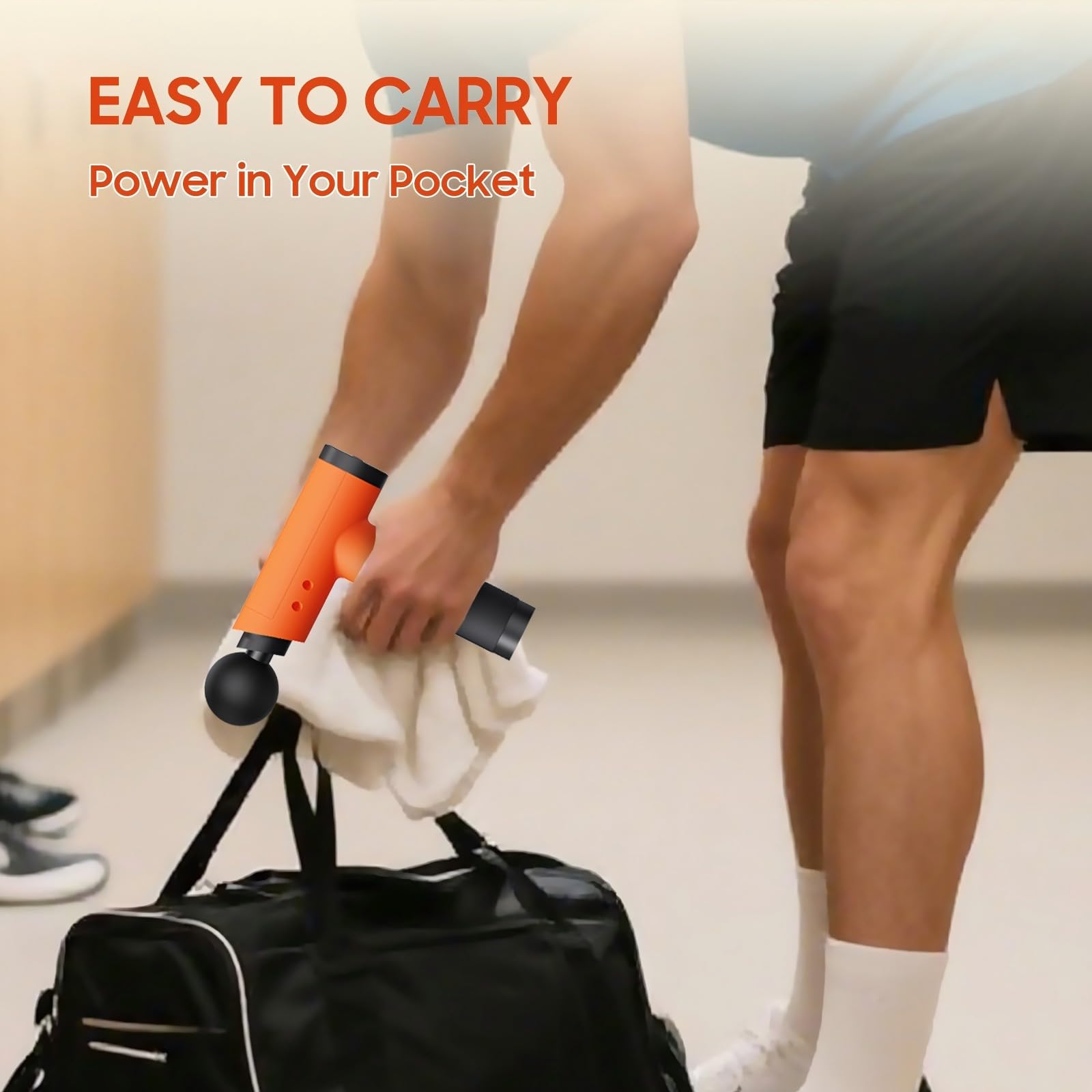 JOYSUWERUN full-body massage capabilities in a handheld design