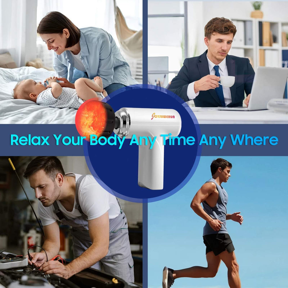 Joysuwerun handheld massager for quick neck and shoulder relief