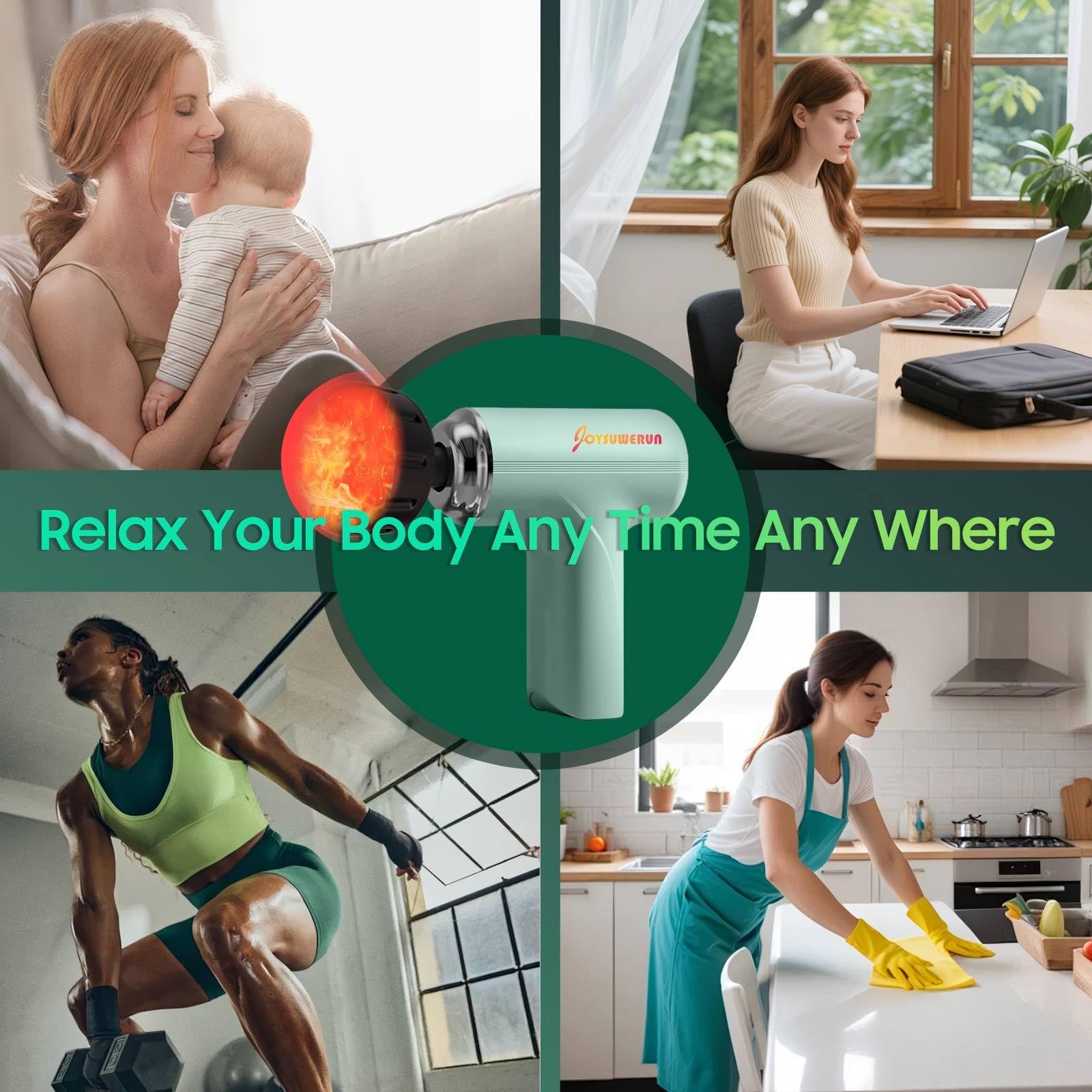 JOYSUWERUN compact size highlights lightweight, handheld convenience.