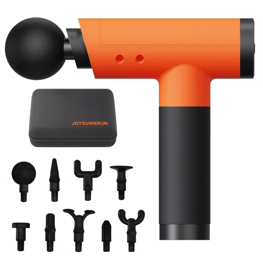 JOYSUWERUN massage gun with storage case for easy portability and organization