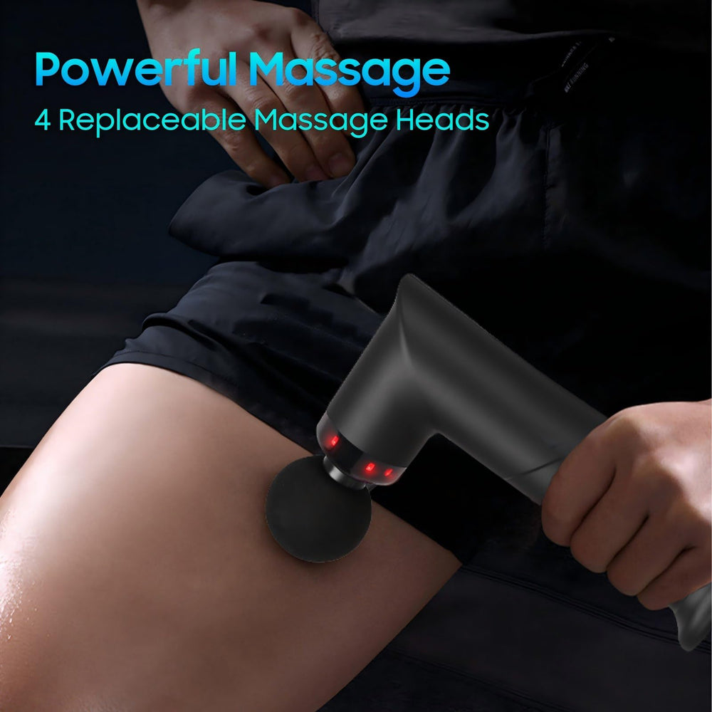 JOYSUWERUN mini massage gun back relief for targeted tension release.