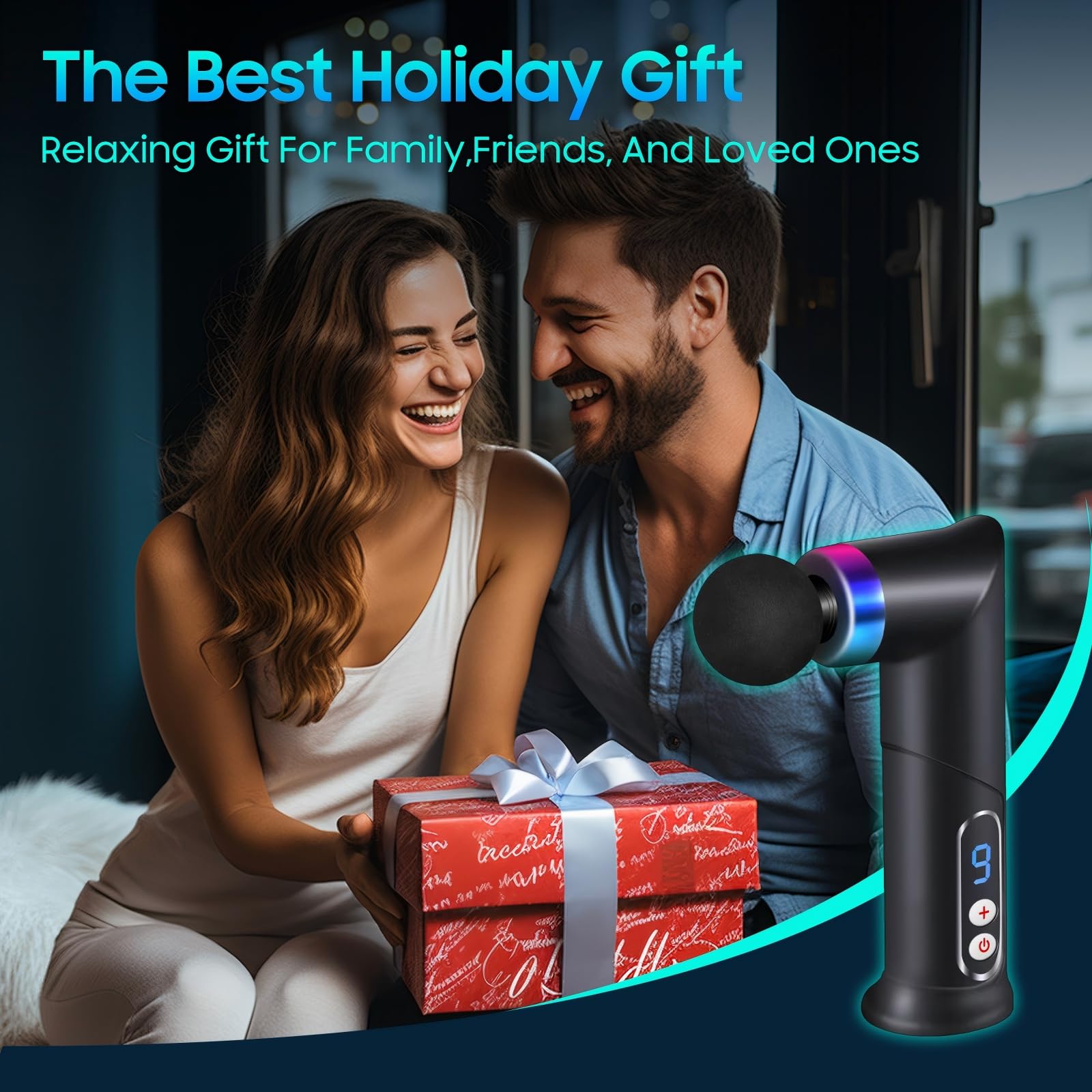 JOYSUWERUN mini massage gun quiet operation supports focused sessions.