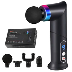 JOYSUWERUN mini massage gun travel-ready for on-the-go muscle relief and convenience.