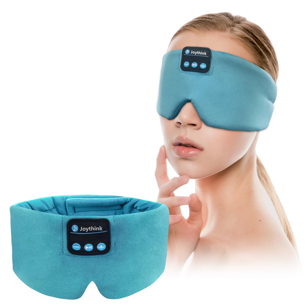 Joythink Sleep Headphones Silk Mask closeup for luxurious comfort and darkness.