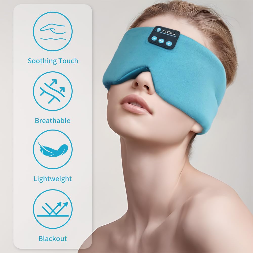 Joythink Sleep Headphones Type-C charging port for quick power top-up.