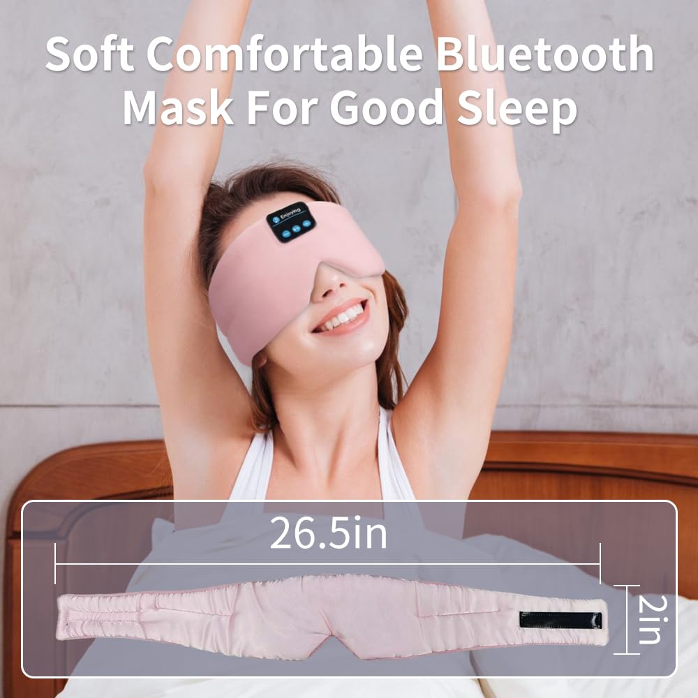 Joythink sleep mask ideal for travel, naps, and night shifts.