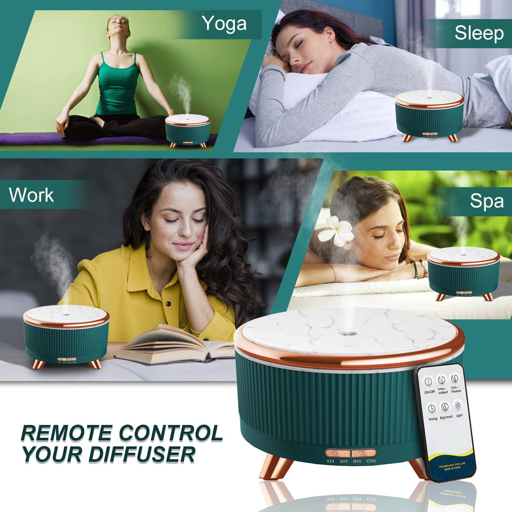 Jpord diffuser marble rose-gold design elevates any room decor