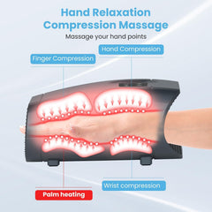 JQX Hand Massager offers three modes and three intensities.