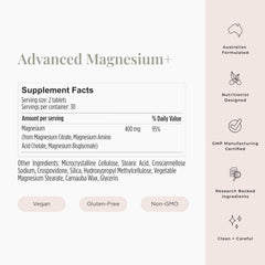 JSHealth packaging emphasizing vegan, allergen-free magnesium supplement