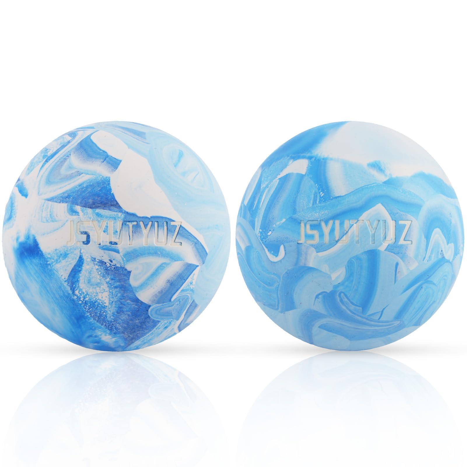JSYUTYUZ lacrosse massage ball on back targets fascia and tension relief