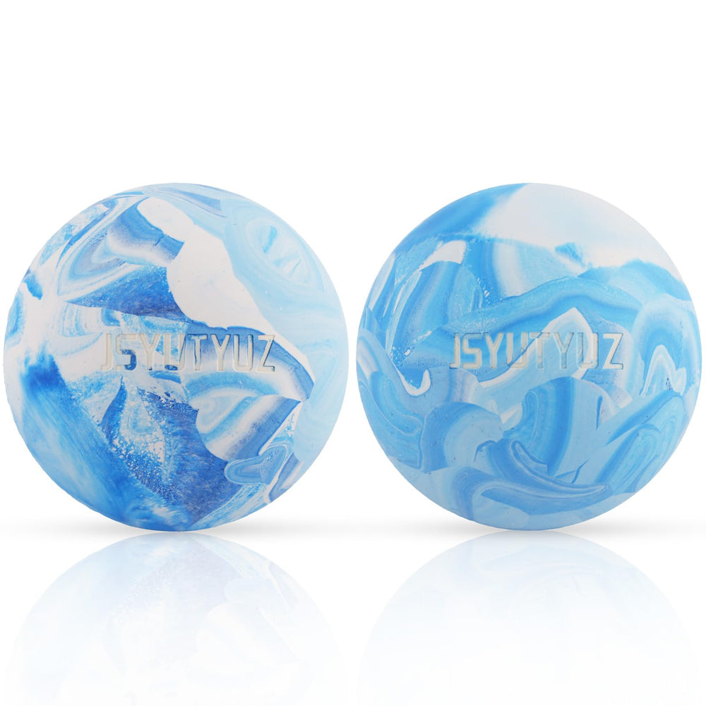 JSYUTYUZ lacrosse massage ball on back targets fascia and tension relief