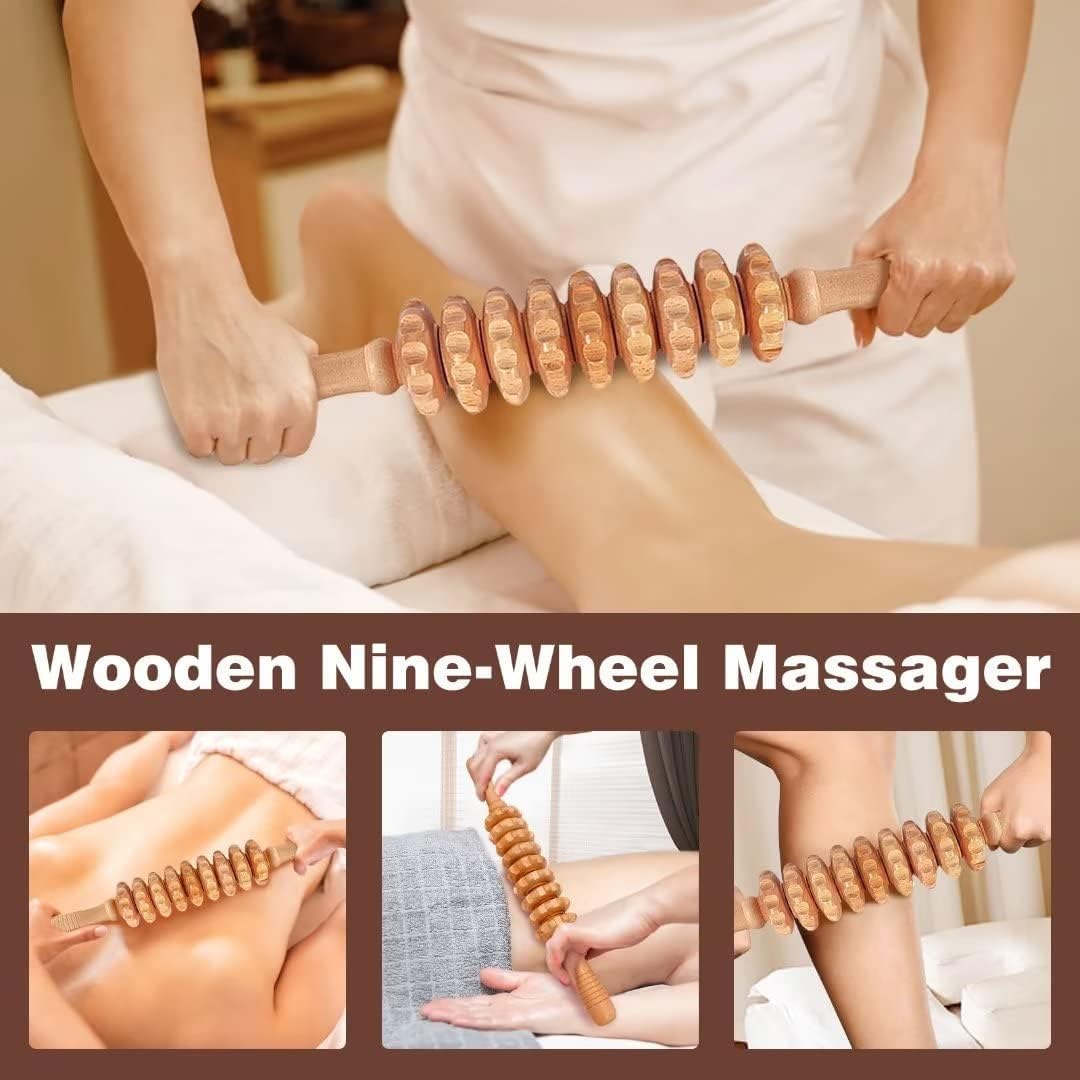 JUANWAN massage roller stick for flexible self-massage and stiffness relief