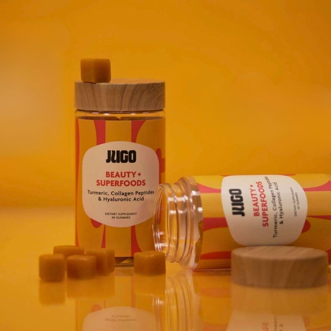 JUGO manufacturing label indicates USA-made production in certified facilities.