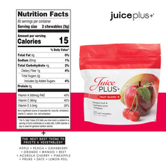 Juice Plus+ vegan gummies for kids and adults, convenient snack