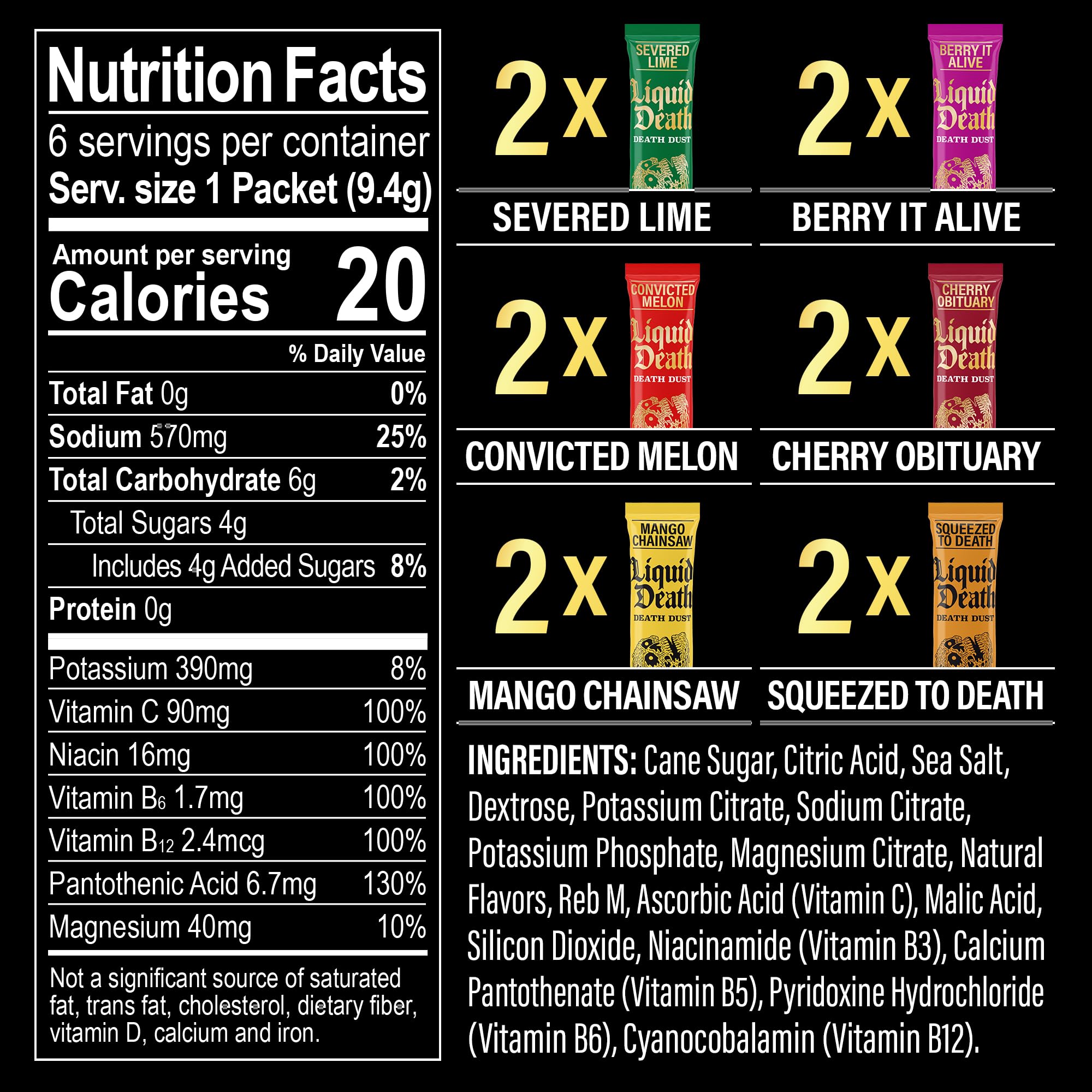 Juicy Mixes Death Dust pack in gym bag for post-workout refreshment.