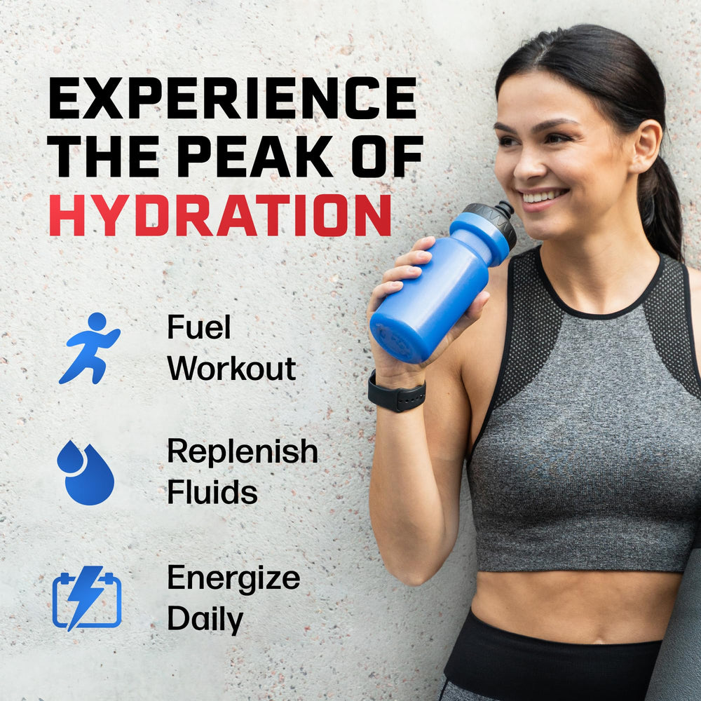 juicy-mixes peakh2o glass hydration with crisp zero-sugar flavor for daily energy.