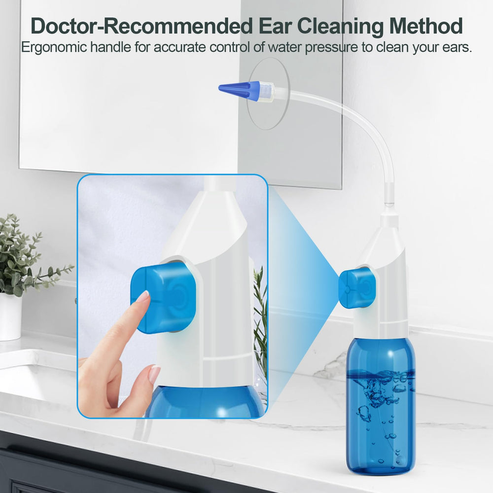 Julaiwy kit limpieza orejas uso familiar: adaptable para toda la familia