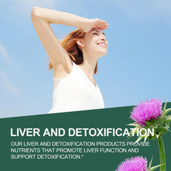 JulyDeer Milk Thistle capsules close-up showcasing natural ingredients