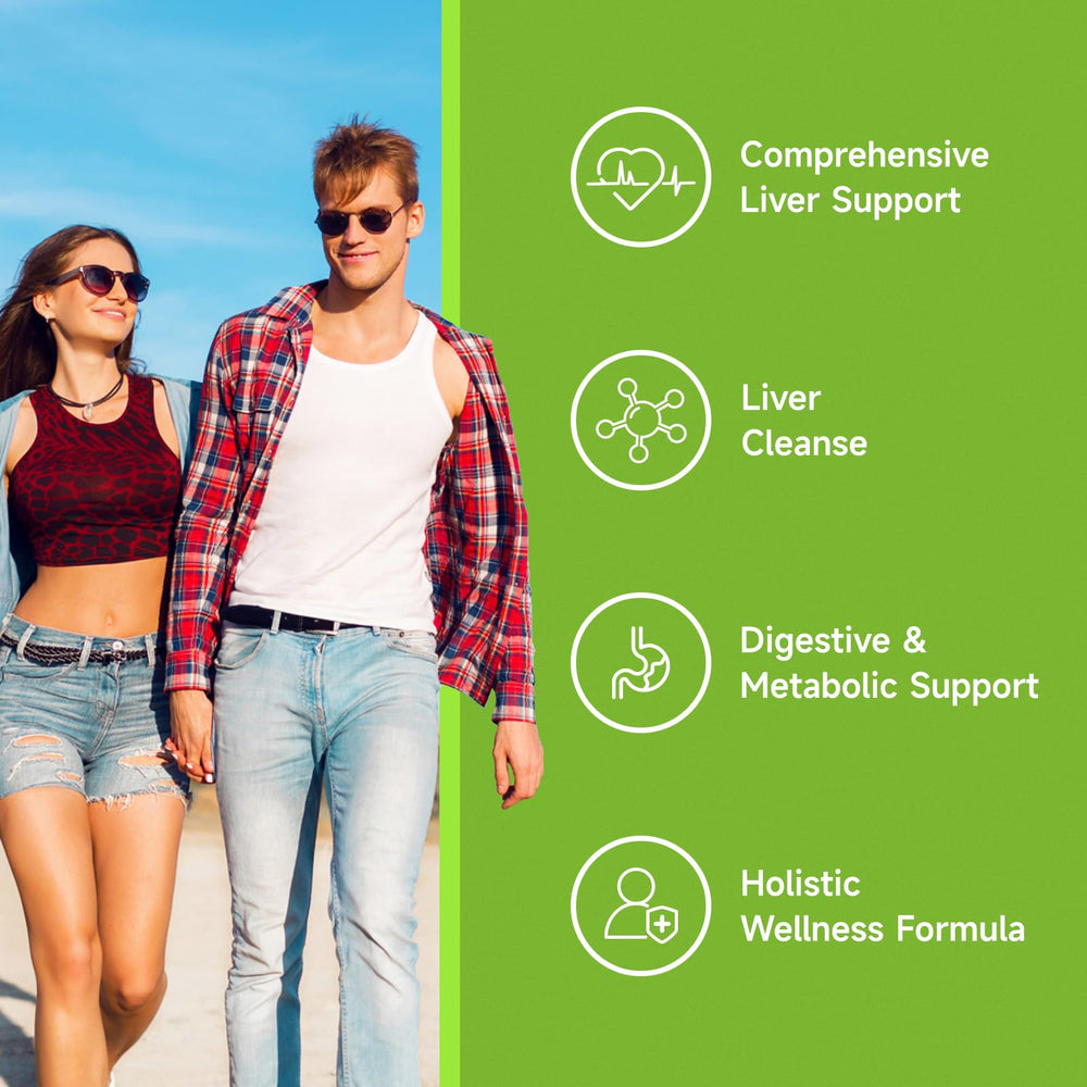 Julytiegr packaging features natural liver health support for both men and women.