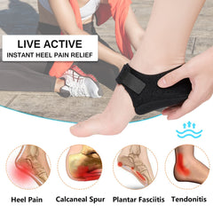 Jumpow heel cups breathable design keeps feet drier and cooler.