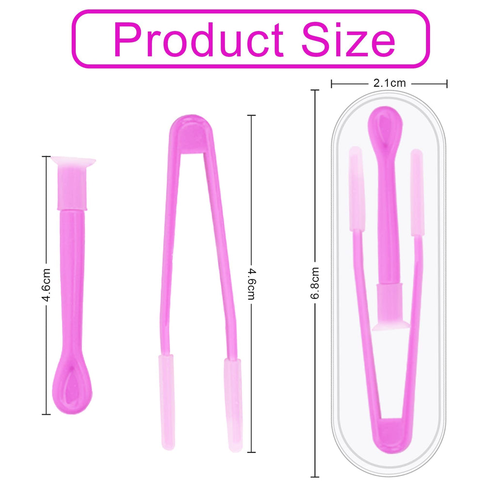 JUNEBRUSHS soft-tip tweezers for gentle lens placement