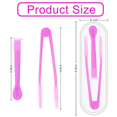 JUNEBRUSHS soft-tip tweezers for gentle lens placement