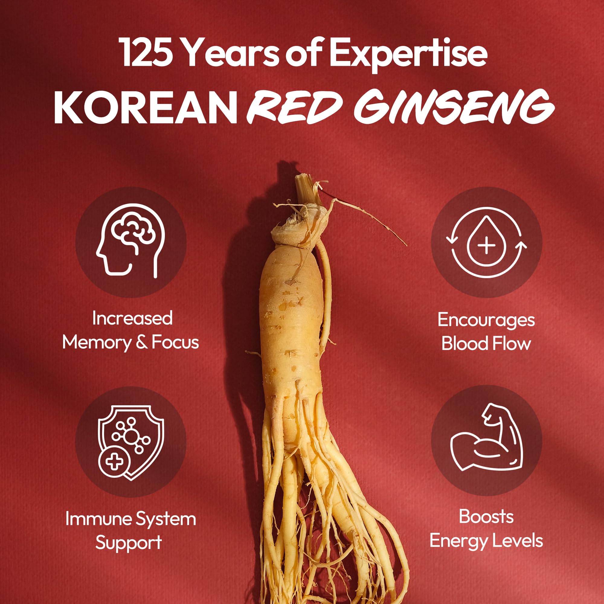 Jung Kwan Jang caffeine-free ginseng for non-jittery energy.