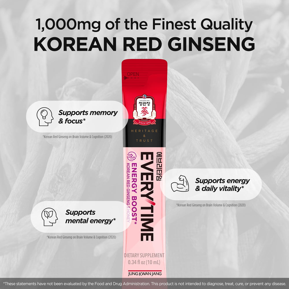 Jung Kwan Jang Everytime energy stick on a desk for daily pick-me-up.