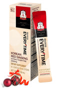 JUNG KWAN JANG Everytime Korean Red Ginseng Extract 2000mg – Propolis & Adaptogen Liquid Sticks (10 Sticks)