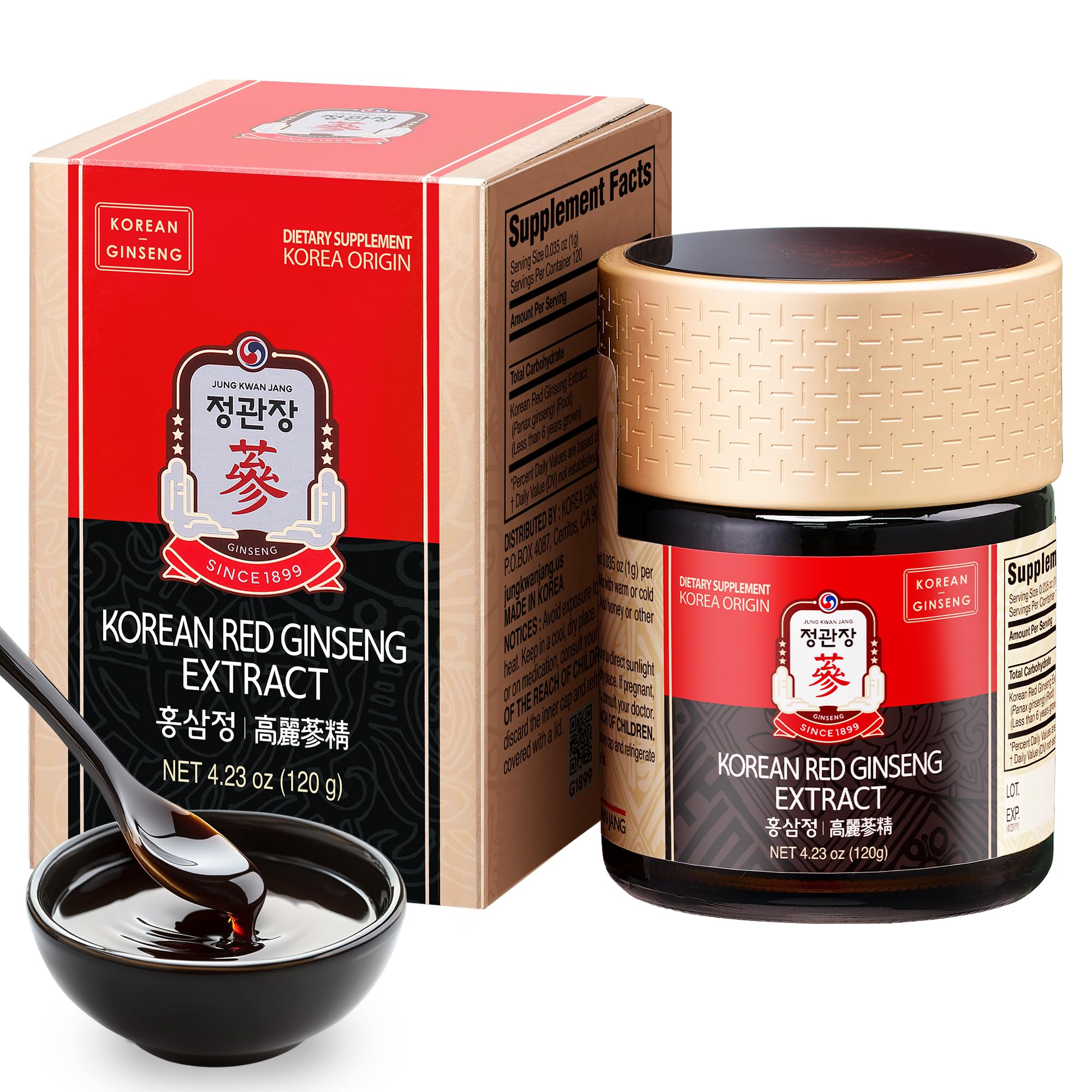 JUNG KWAN JANG Korean Red Ginseng extract bottle for daily wellness
