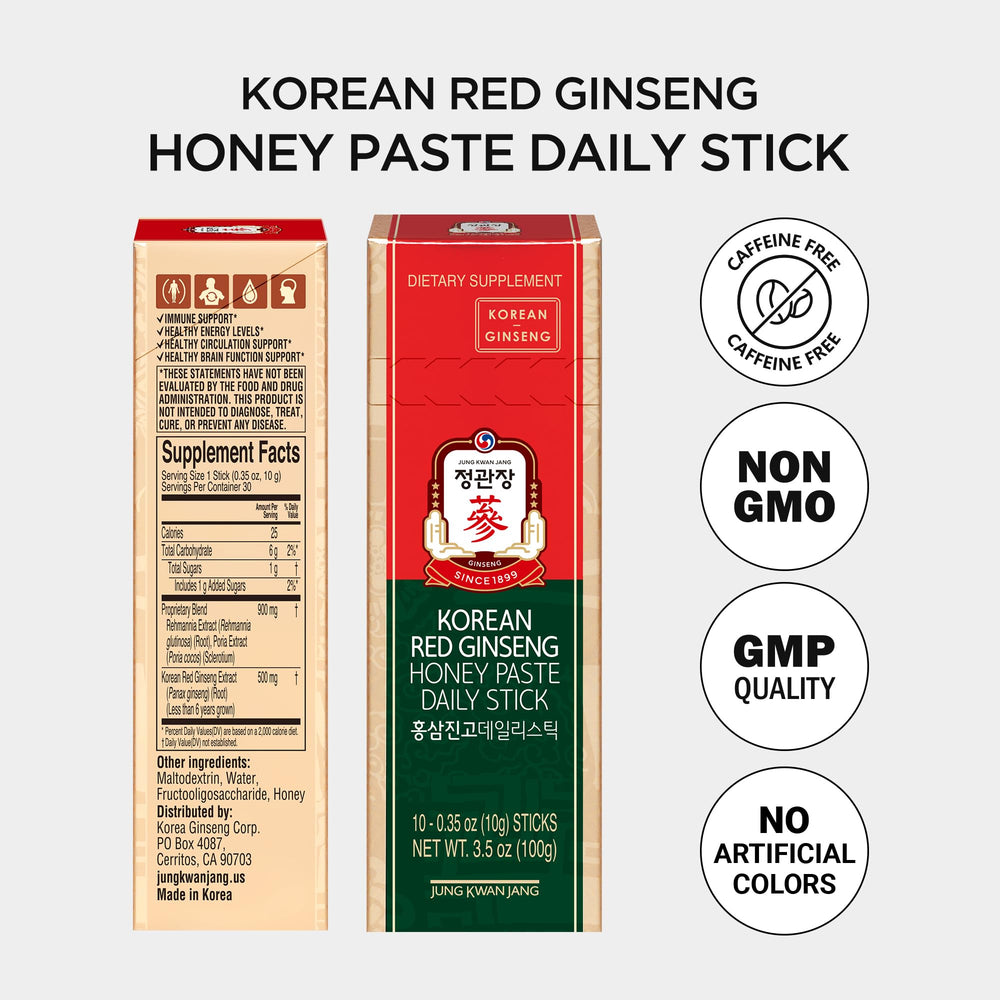 Jung Kwan Jang quick-energy stick for both men and women during midday.