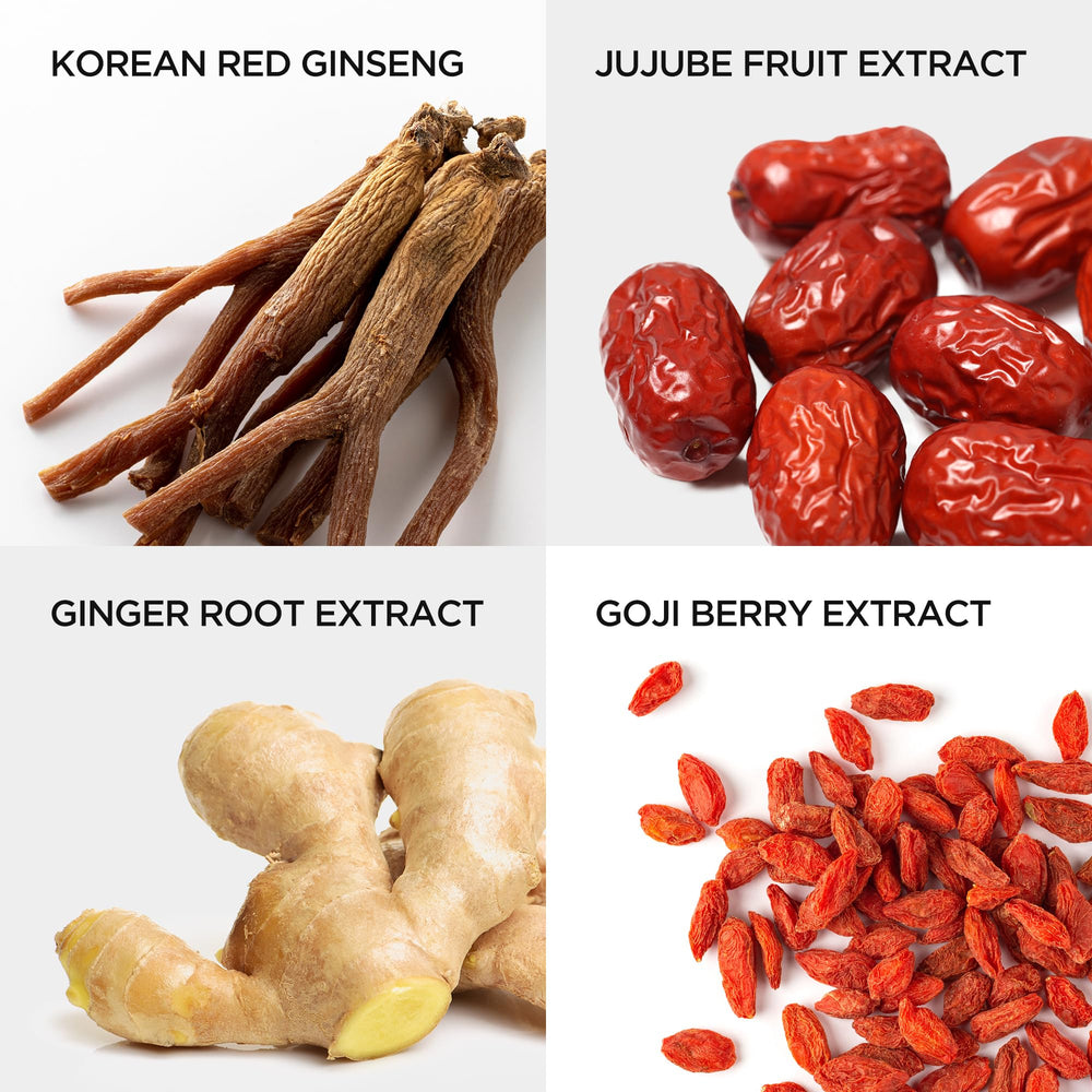 Vital Tonic with jujube fruit, hinting at mood and focus support.