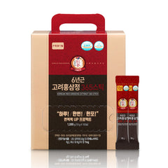JUNGWONSAM 6-Year Red Ginseng extract bottle for convenient daily energy and focus