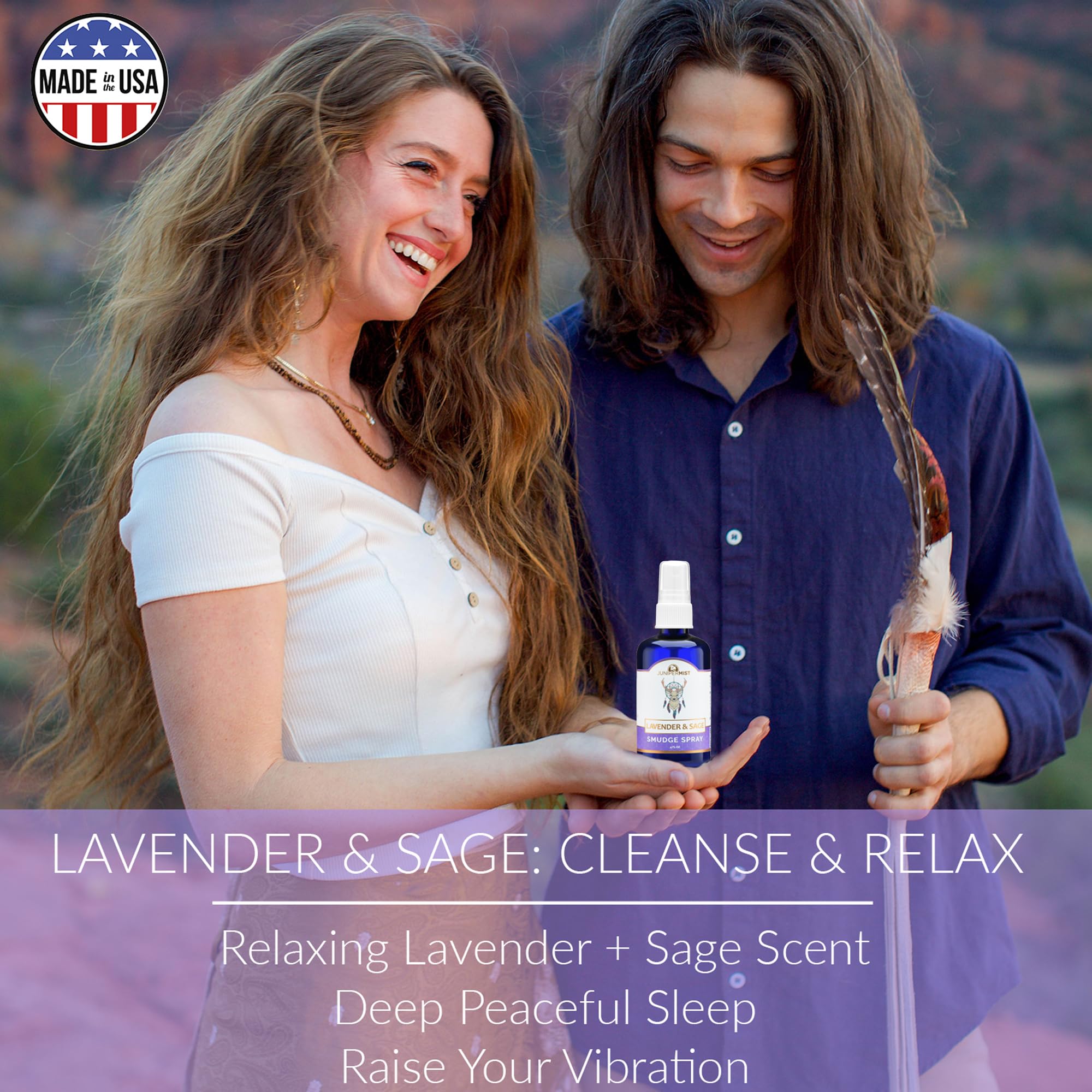JUNIPERMIST room mist for altars or desks, promoting serenity and clarity.