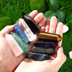Junkin clear quartz wand for purifying space and sharpening focus