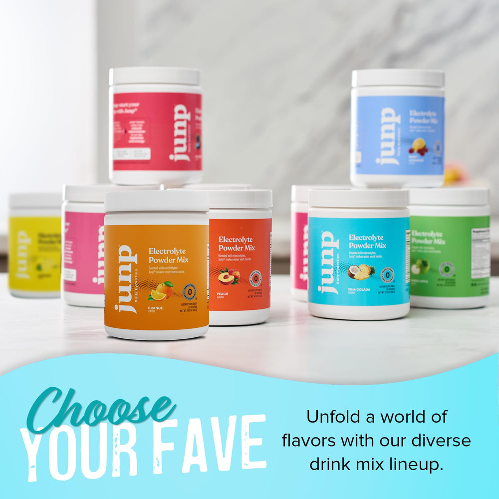 Fruity aroma hints at the tropical flavor profile of JUNP