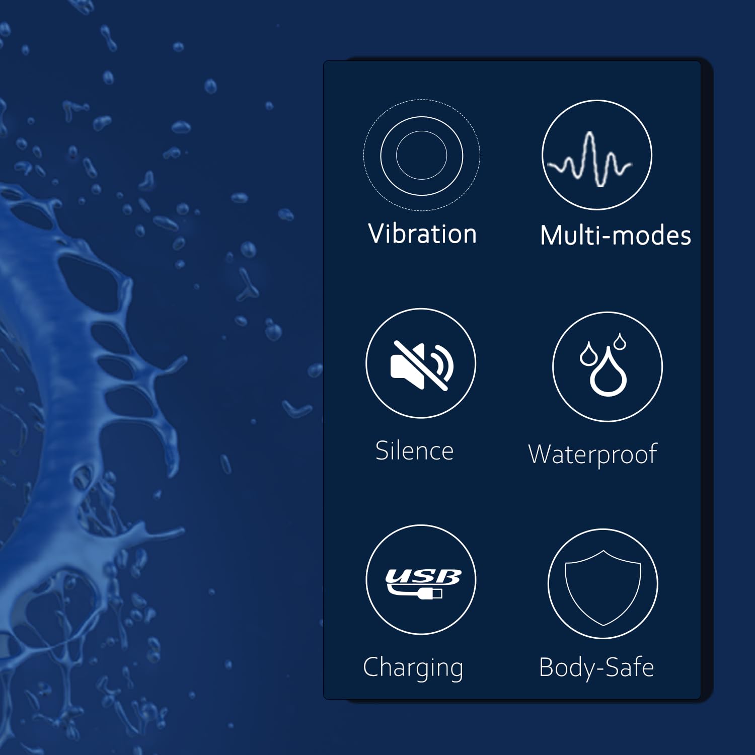 Junroaly USB rechargeable massager for cord-free sessions