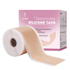 JUSORE silicona para cicatriz; rollo de 120 pulgadas para tratamiento continuo