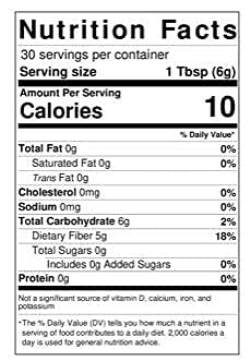 Just Better prebiotic fiber powder is keto-friendly and vegan