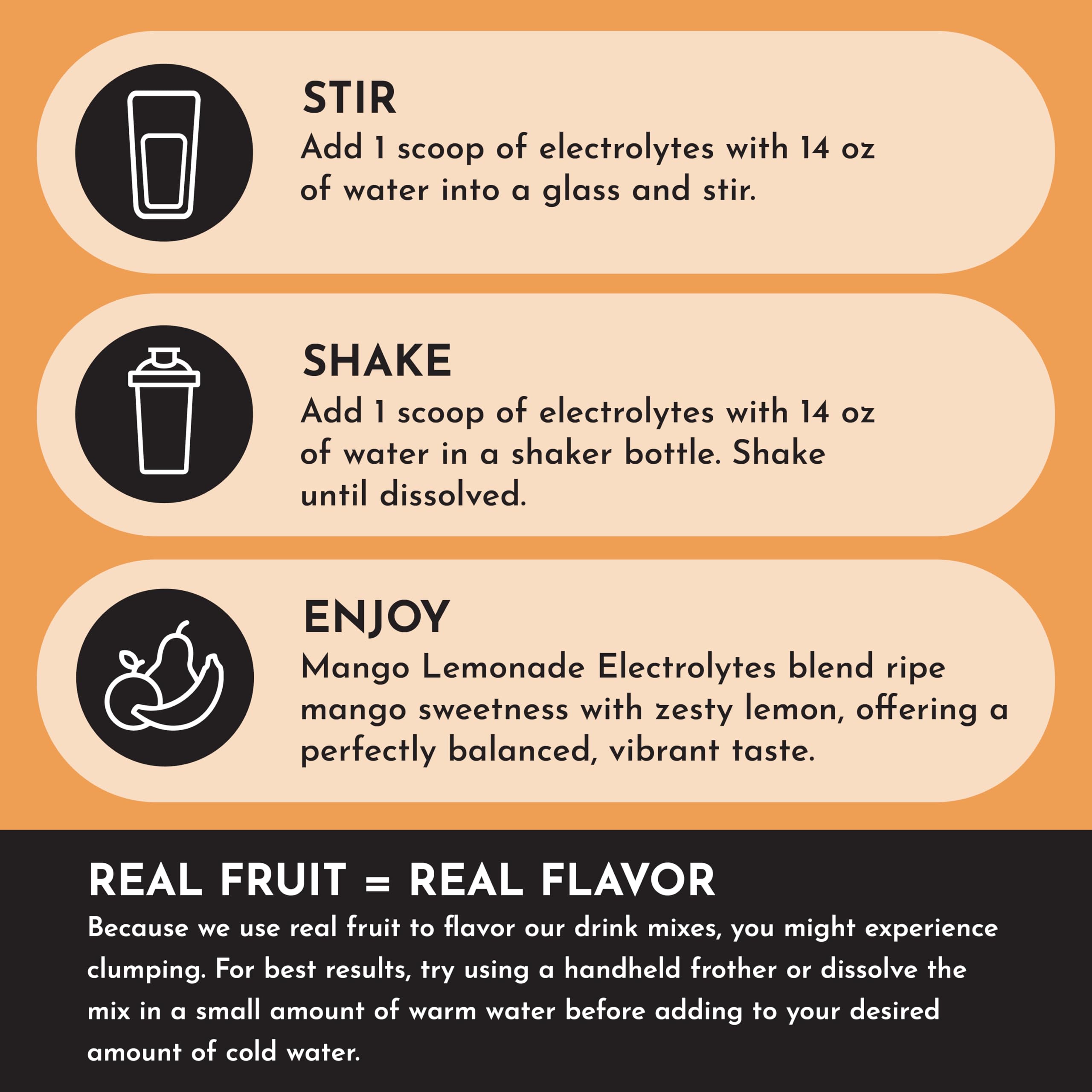 JUST INGREDIENTS 30-serving packaging visual emphasizes value and long freshness