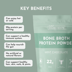 Just Ingredients mint chocolate morning smoothie demonstrates versatile post-workout nutrition