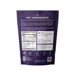 Just Ingredients Elderberry Lemonade stick dispensing into a water bottle for on-the-go hydration