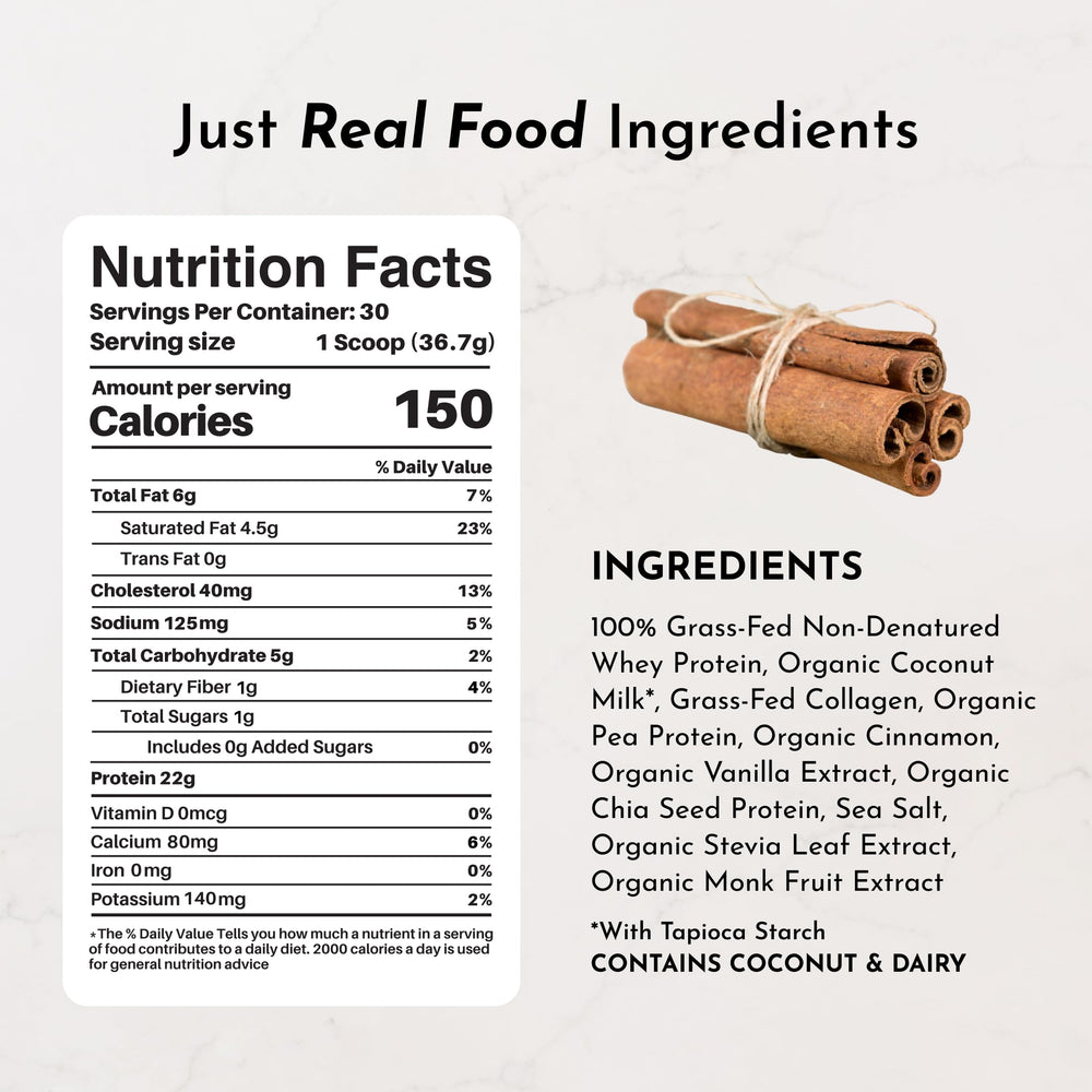 JUST INGREDIENTS gluten-free and soy-free packaging label