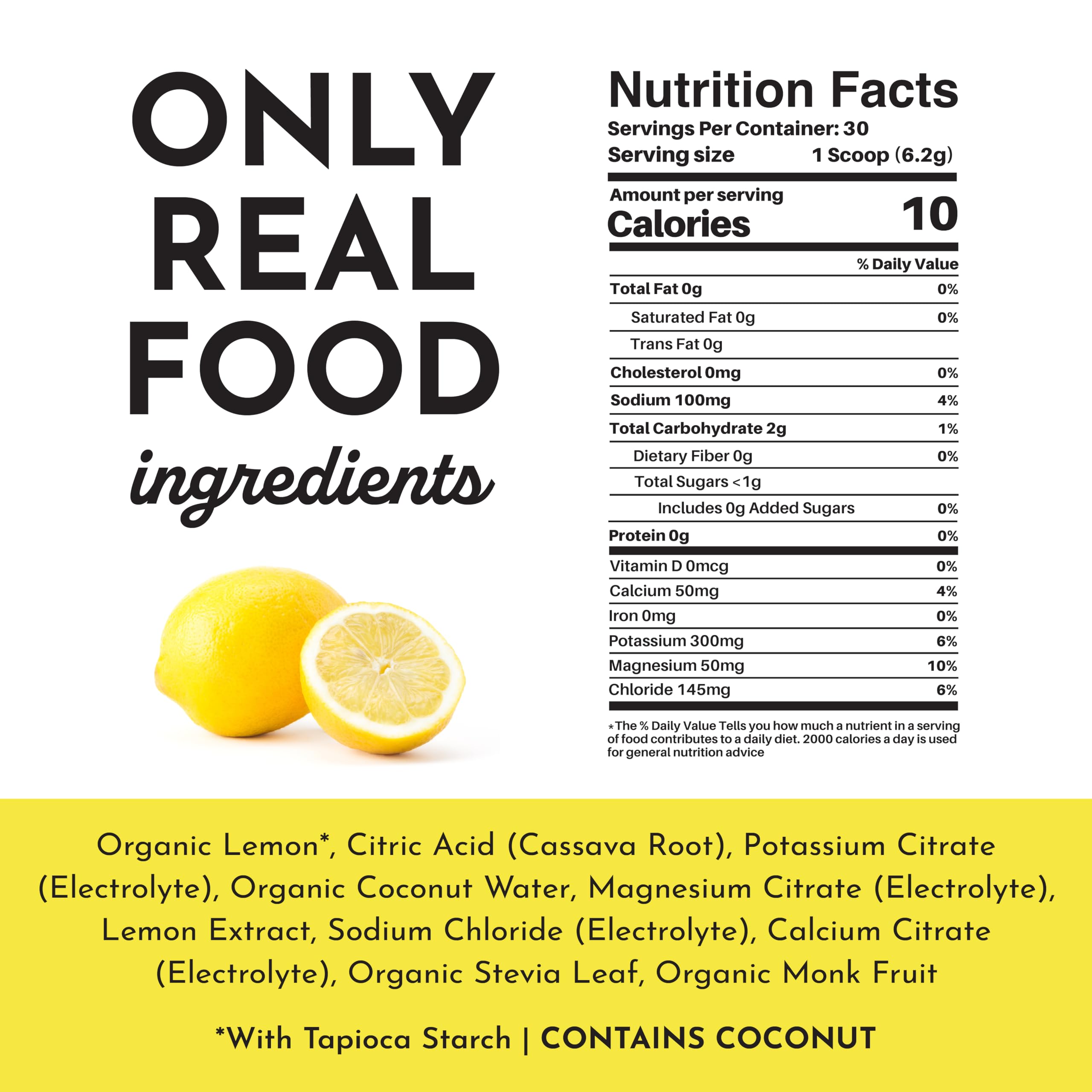 Travel pack of JUST INGREDIENTS Lemonade Electrolytes ideal for gym and hiking.