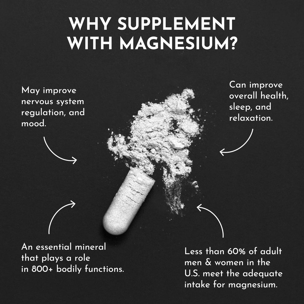 Just Ingredients Magnesium Complex clean-label seal signals purity and testing.