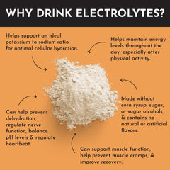JUST INGREDIENTS Mango Lemonade Electrolyte Drink Mix powder packet ready to mix