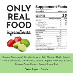 JUST INGREDIENTS organic beet root image highlights plant-based nourishment